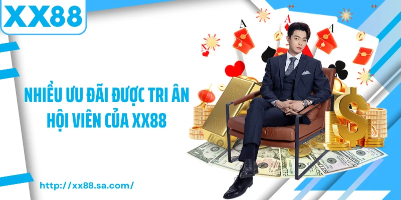 Trang Chủ 21 Nhiều ưu đãi được tri ân hội viên của XX88